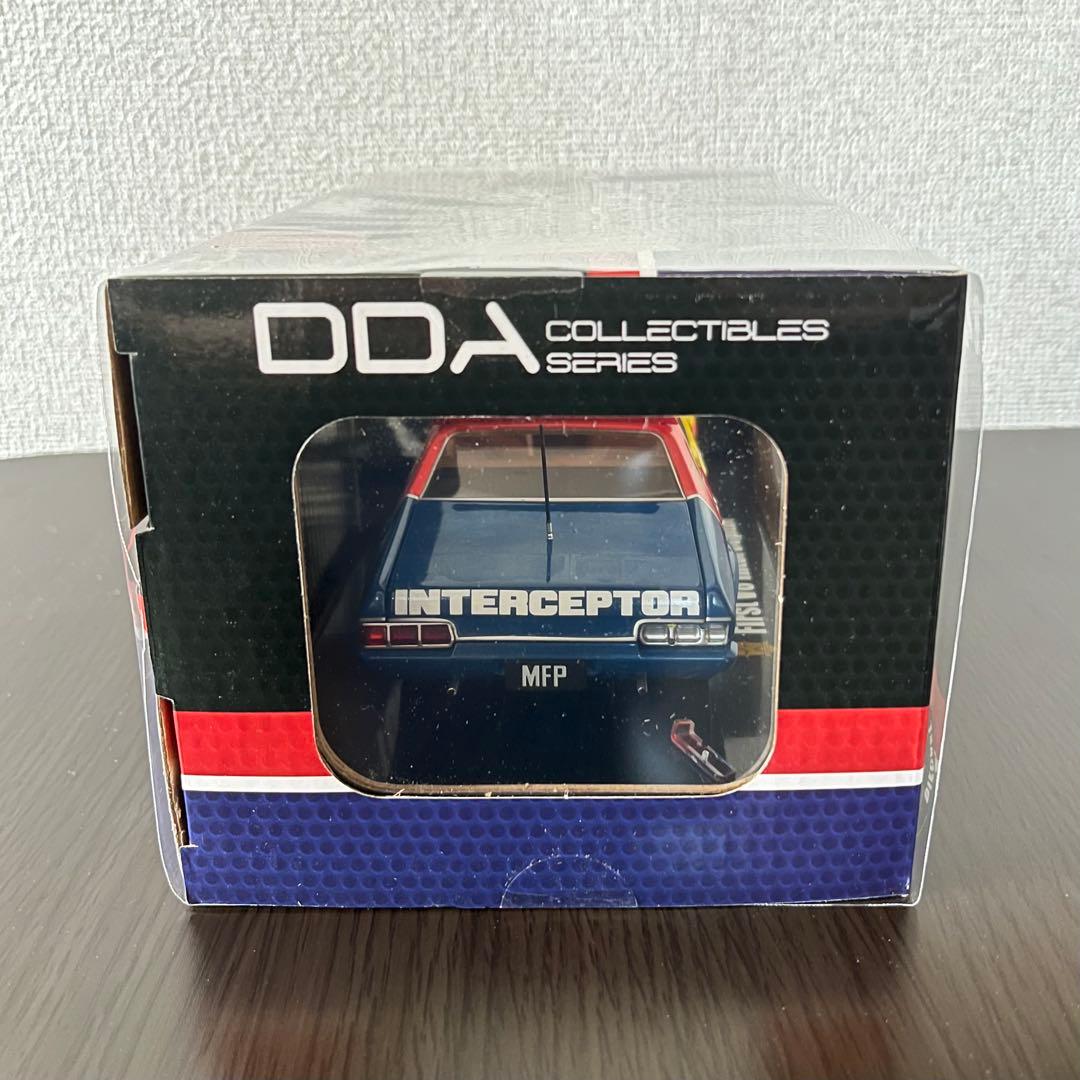 訳あり新品 マッドマックス 1/24 DDA イエローインターセプター ミニカー