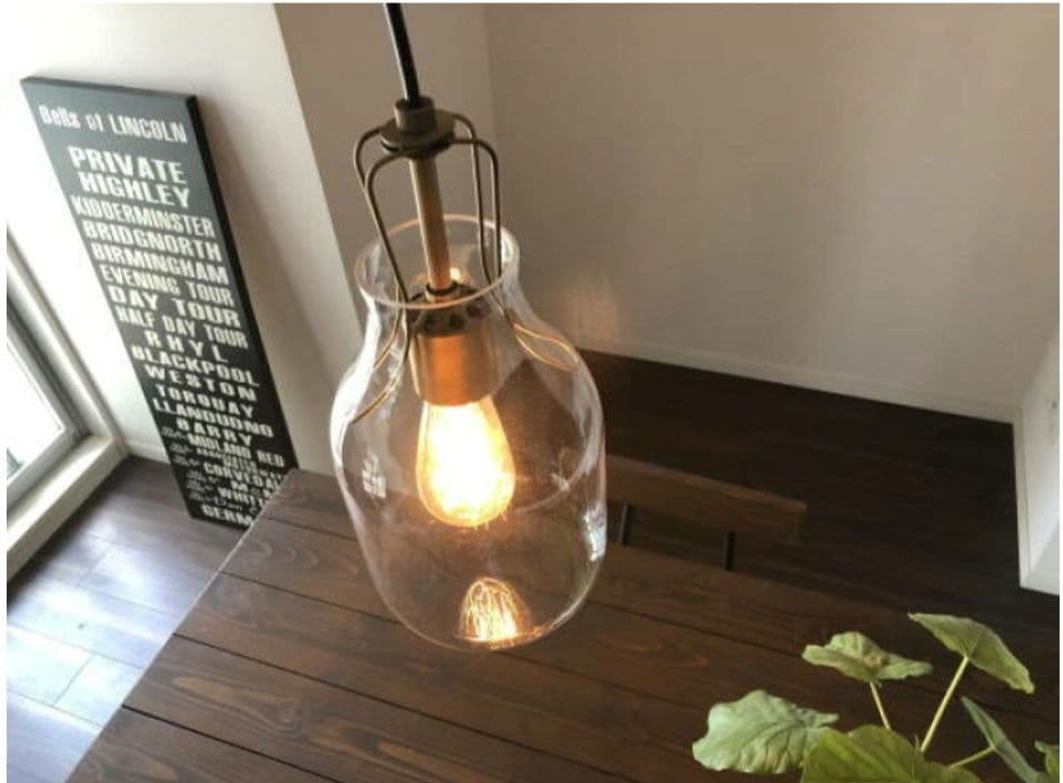 値下げ！NOCE アンティーク調ペンダントライト ボトルタイプ3個セット