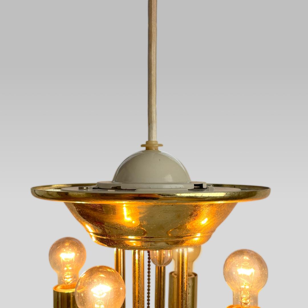 00s【クラシックモダン】オールド 4灯 ミニマムシャンデリア ペンダントライト