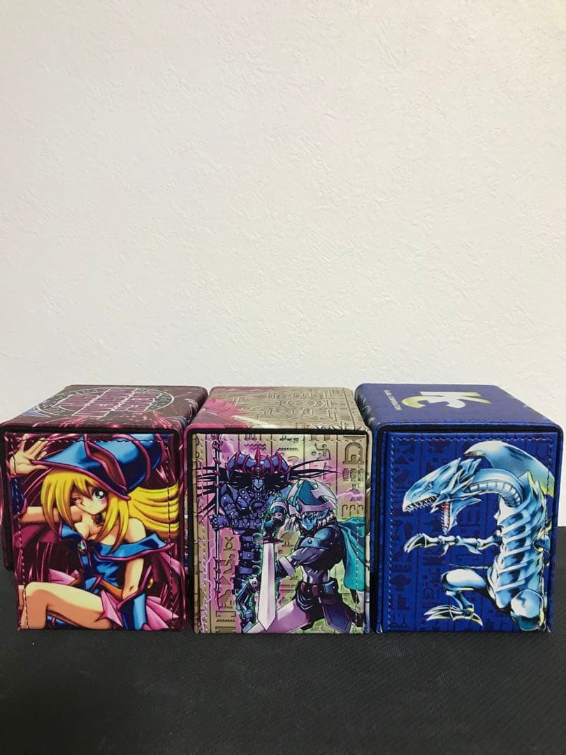 遊戯王　ミレニアム　デッキケース 遊戯　海馬　ブラックマジシャンガール　セット