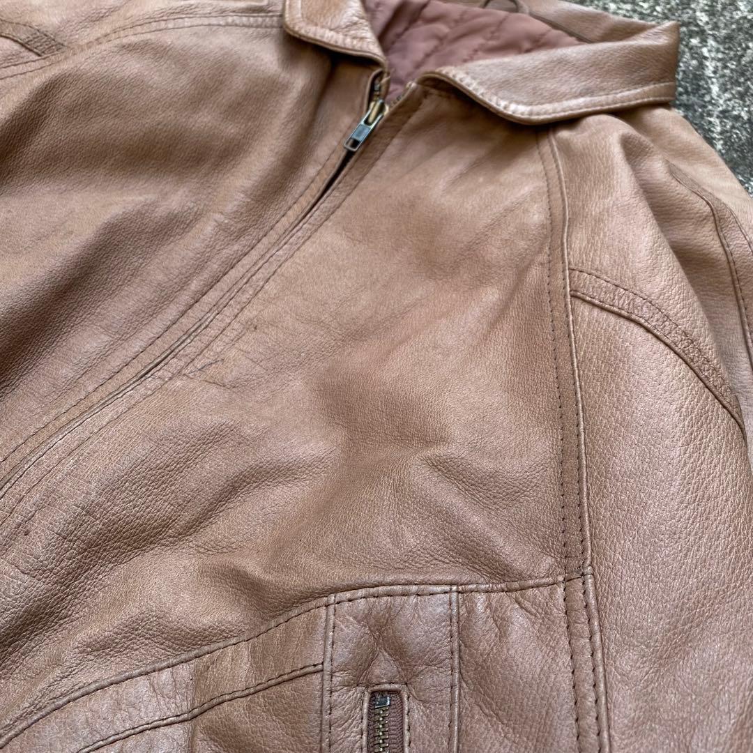 ジャケット・アウター 90s archive Peccary leather A-2 jacket