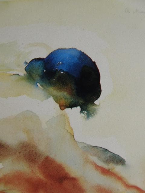 ムンク、『ひざまずく裸婦』、希少な画集より、新品高級額・額装付