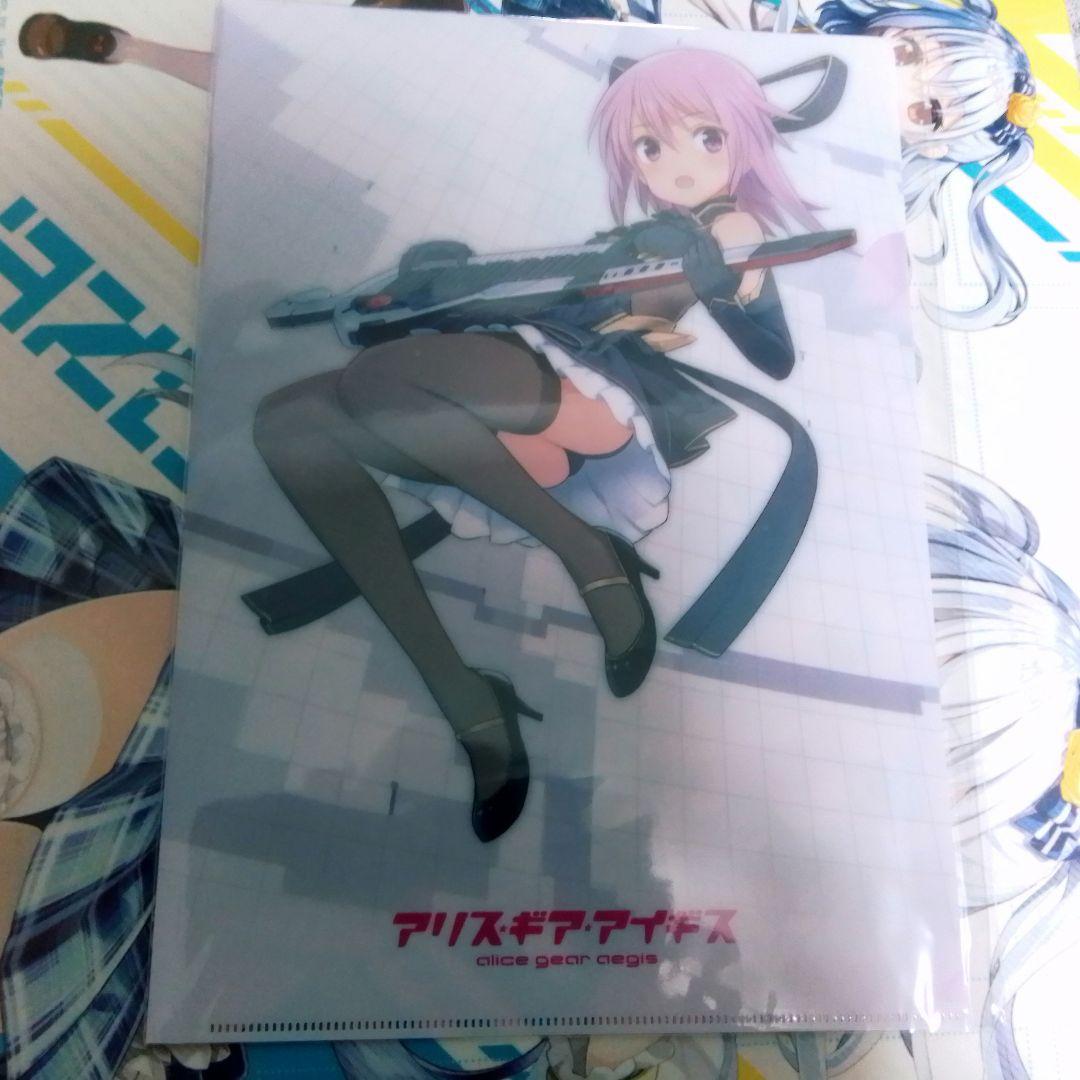 アリス・ギア・アイギス　タイトー　マリオンクレープ　限定　クリアファイル　未開封