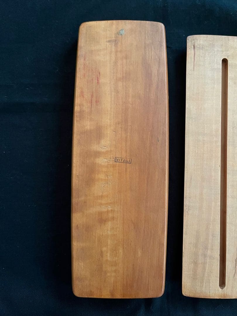 スイス　アントニオヴィタリ　antonio vitali 木製ペンケース　筆箱