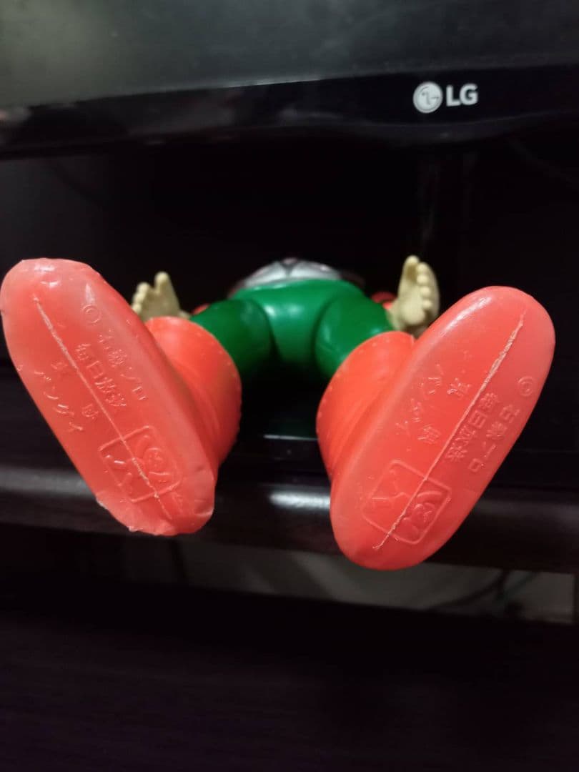 旧バンダイ 仮面ライダーV3 面取れ スタンダード ソフビ 当時物