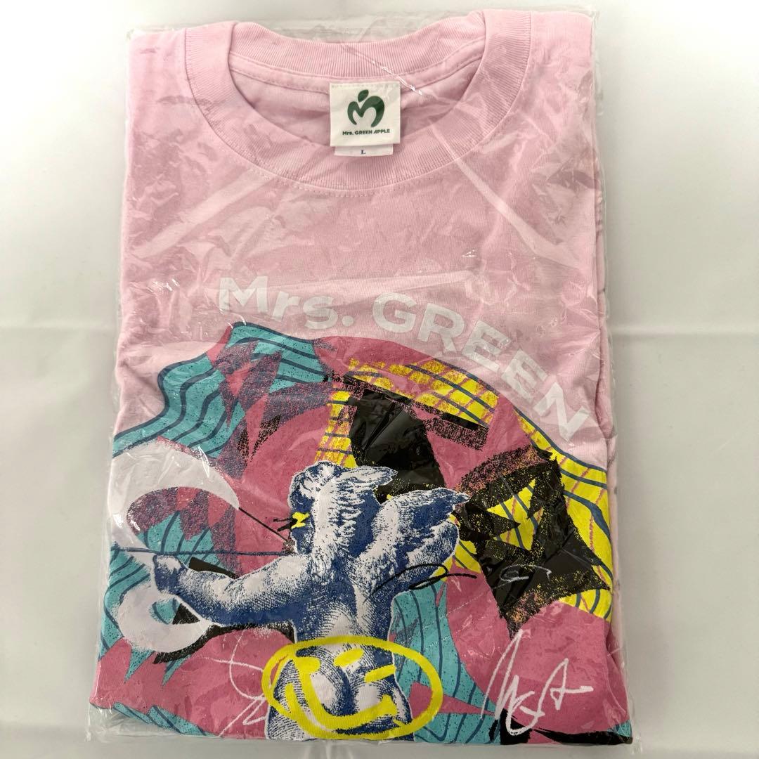 Mrs. GREEN APPLE ゼンジン ガチャ サイン入りTシャツ Lサイズ
