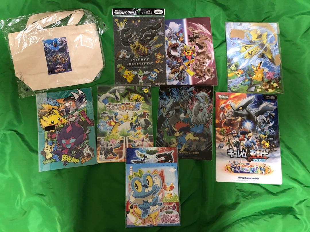 ポケモン　下敷き　ポストカード　シール　スタンプラリー　トートバッグ　未開封