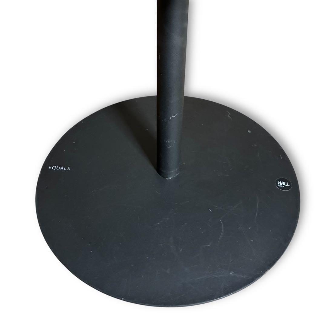 イコールズ　テレビスタンド wall A2ハイタイプ 黒 サテンブラック