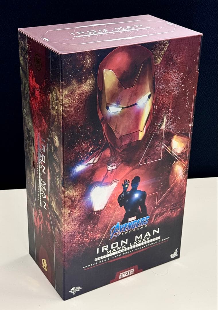 ホットトイズ　アイアンマン　マーク85 ダイキャスト「バトル・ダメージ版」通常盤