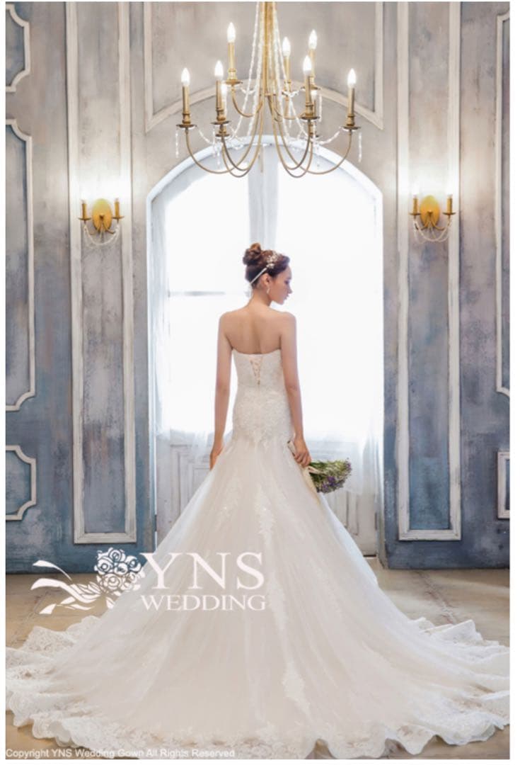 まさ様　YNS WEDDING Aラインマーメイド　ウェディングドレス