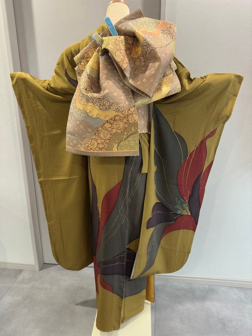 正絹　振袖　セット