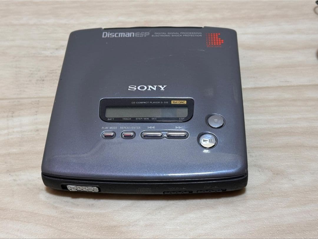SONY Discman ポータブルプレーヤー D-515