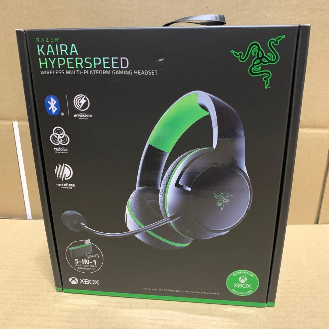 新品未開封　Razer レイザー Kaira HyperSpeed　ヘッドセット
