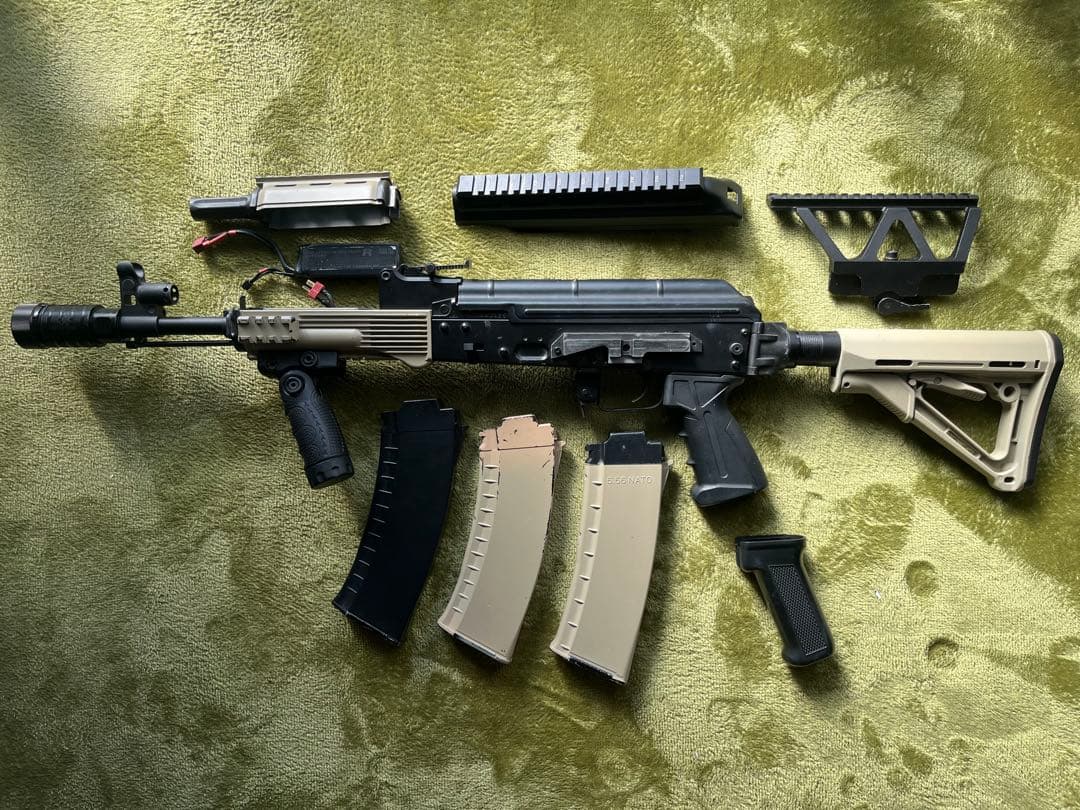 東京マルイ次世代電動ガン　AK102カスタム　フルセット