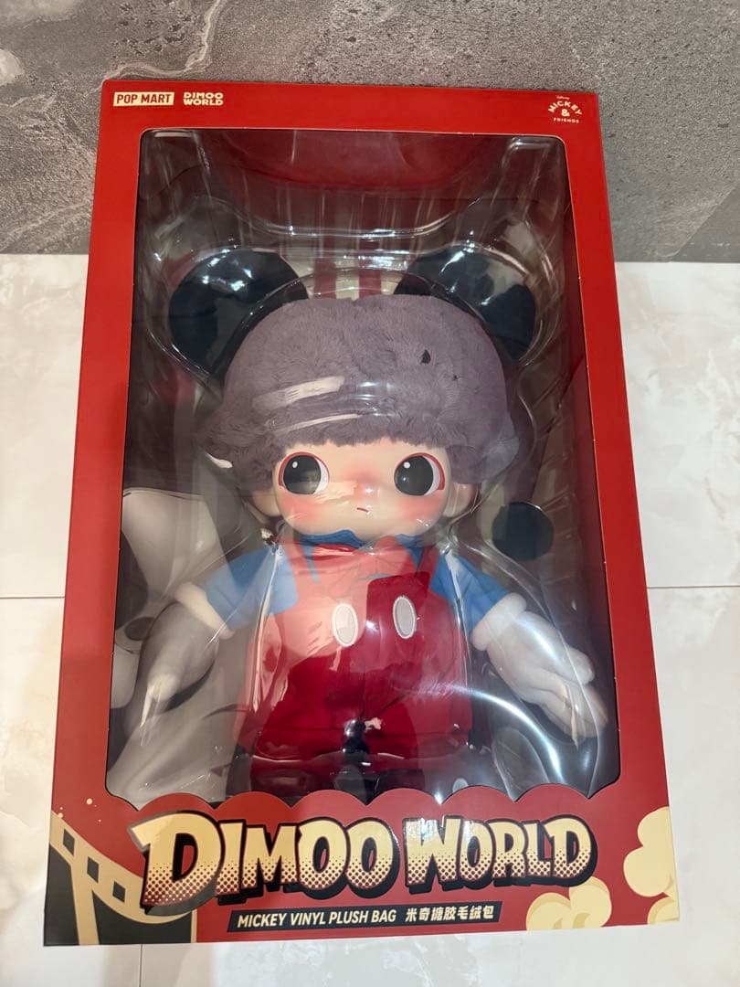 DIMOO WORLD × DISNEYミッキー ぬいぐるみバッグ