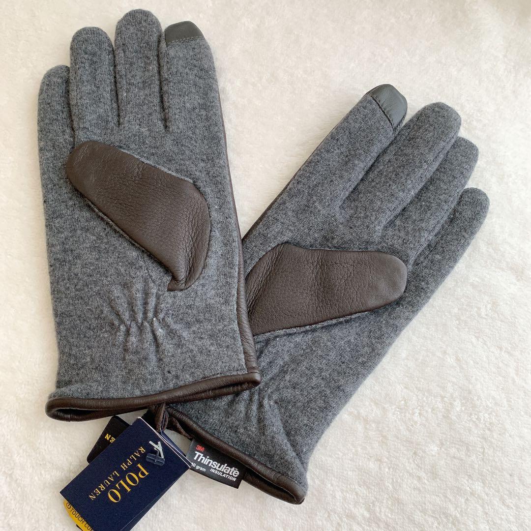 【新品】POLO Ralph Lauren ポロラルフローレンメンズグローブ手袋