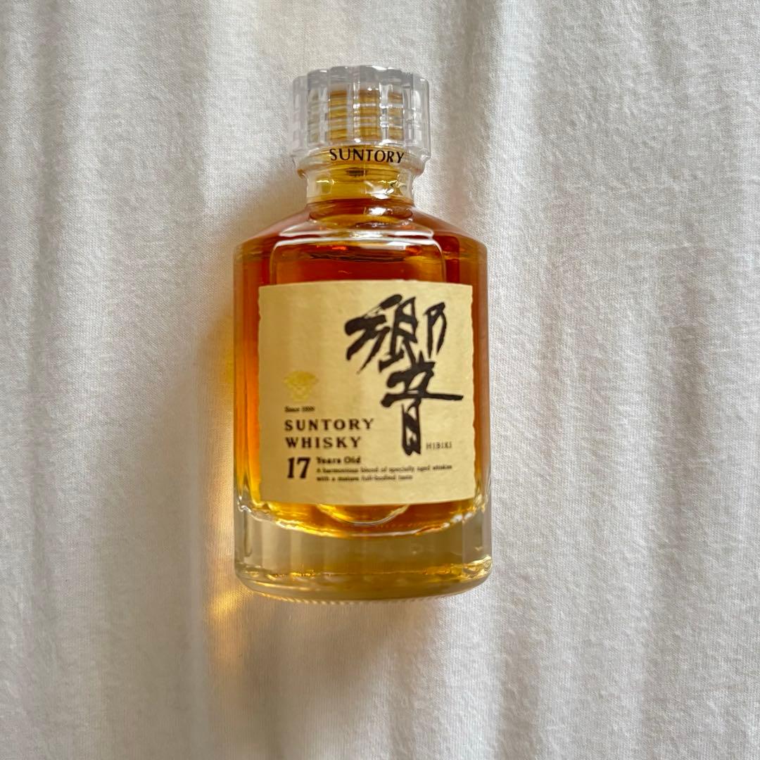 サントリー 響 ウイスキー ミニボトル ミニチュア 50ml 17年　レア