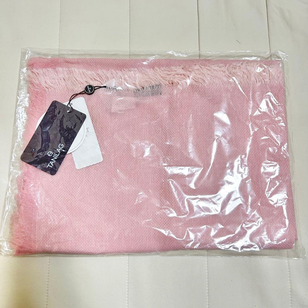 新品 TANILAG ピンク 桜色 ストール マフラー ショール 新品
