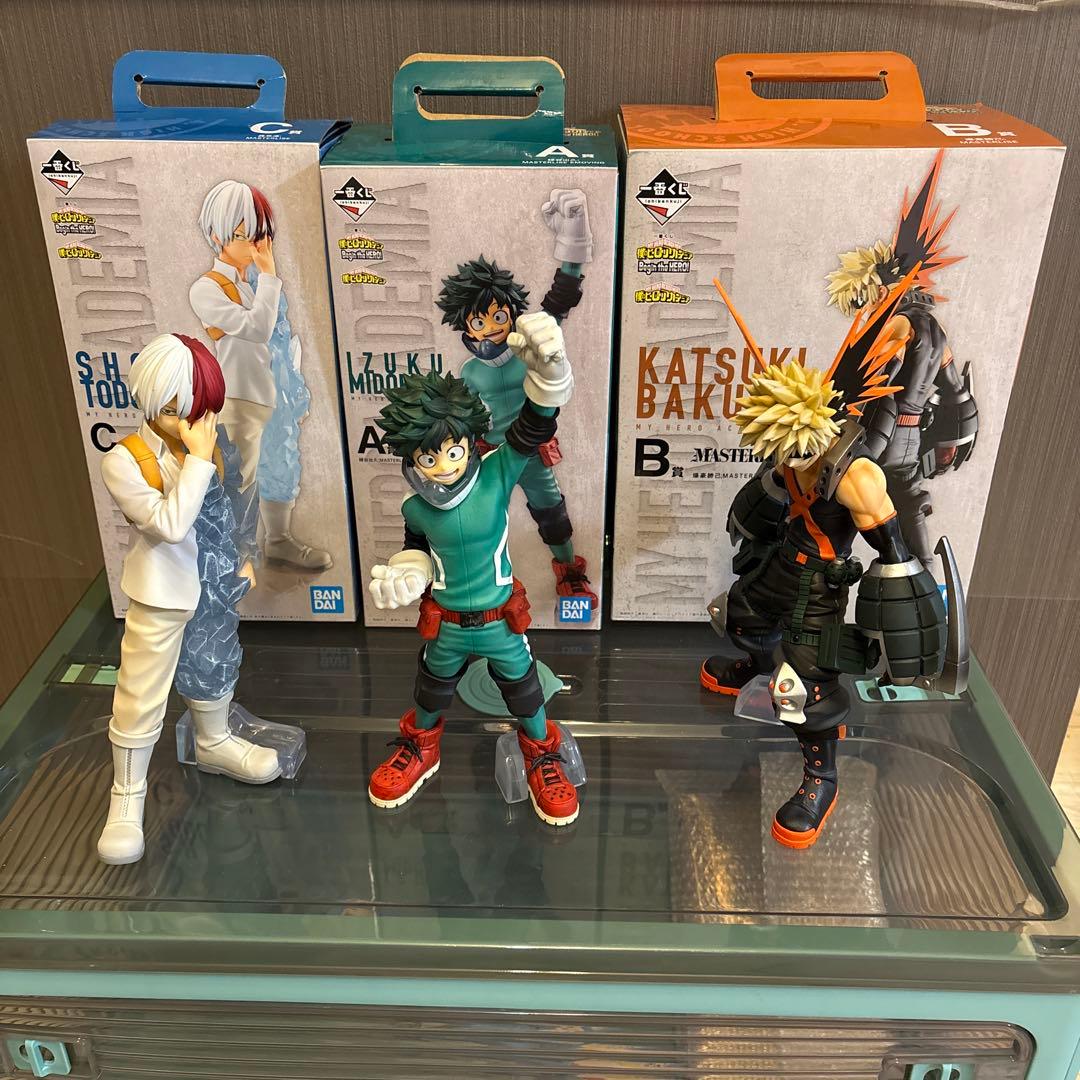 ヒロアカ　一番くじ　Begin the HERO！フィギュアセット　おまけ付き