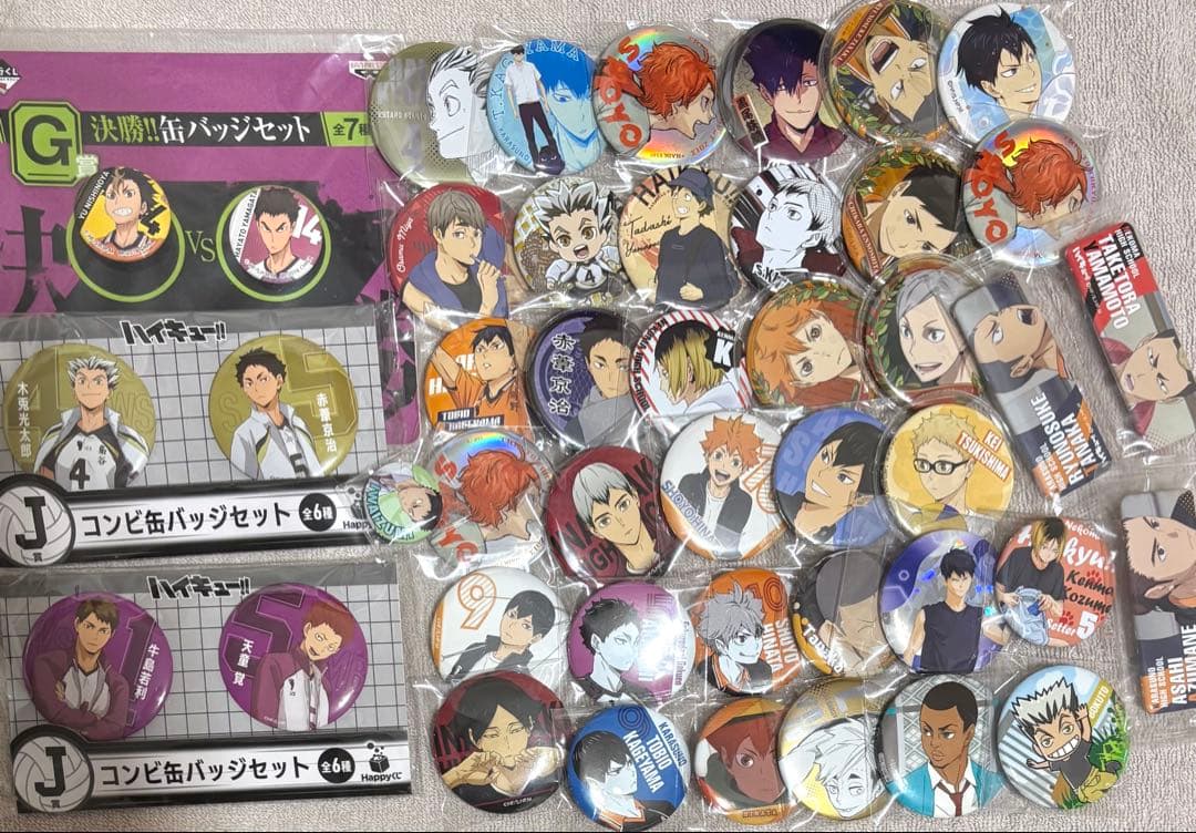 ハイキュー　約200点　グッズまとめ売り　缶バッジ　アクリルスタンド