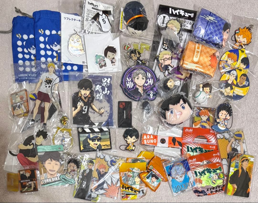 ハイキュー　約200点　グッズまとめ売り　缶バッジ　アクリルスタンド