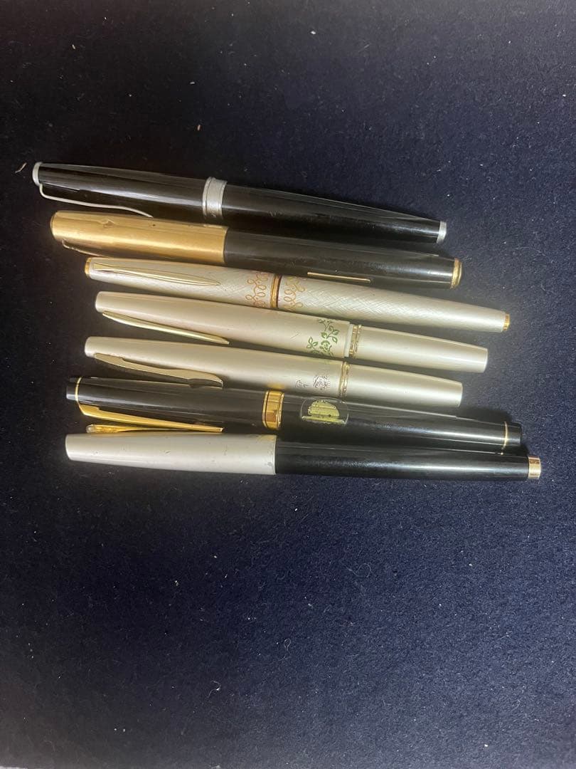 明*ー様 万年筆 7本セット14K・18K・21K 金ペン先