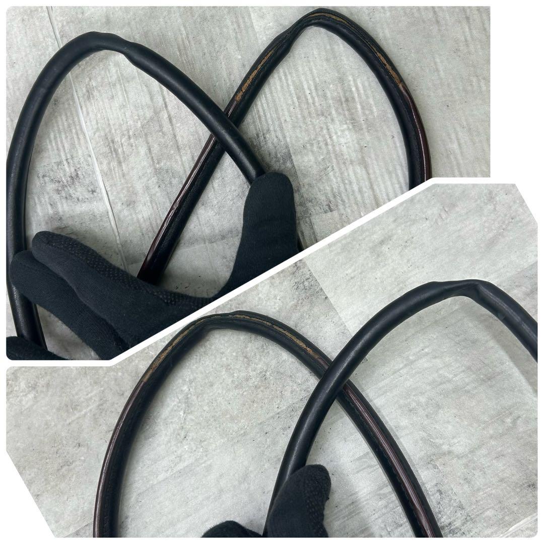 コーチ ベケット 2way ビジネス トートバッグ 革 PVC A4 ブラック