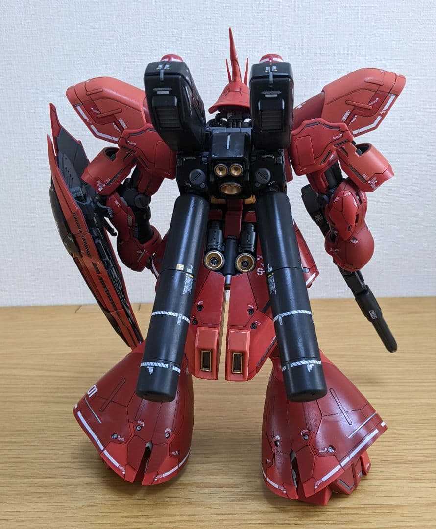「アクシズ、行け！忌まわしい記憶と共に！」ガンプラ完成品MGサザビーver.ka