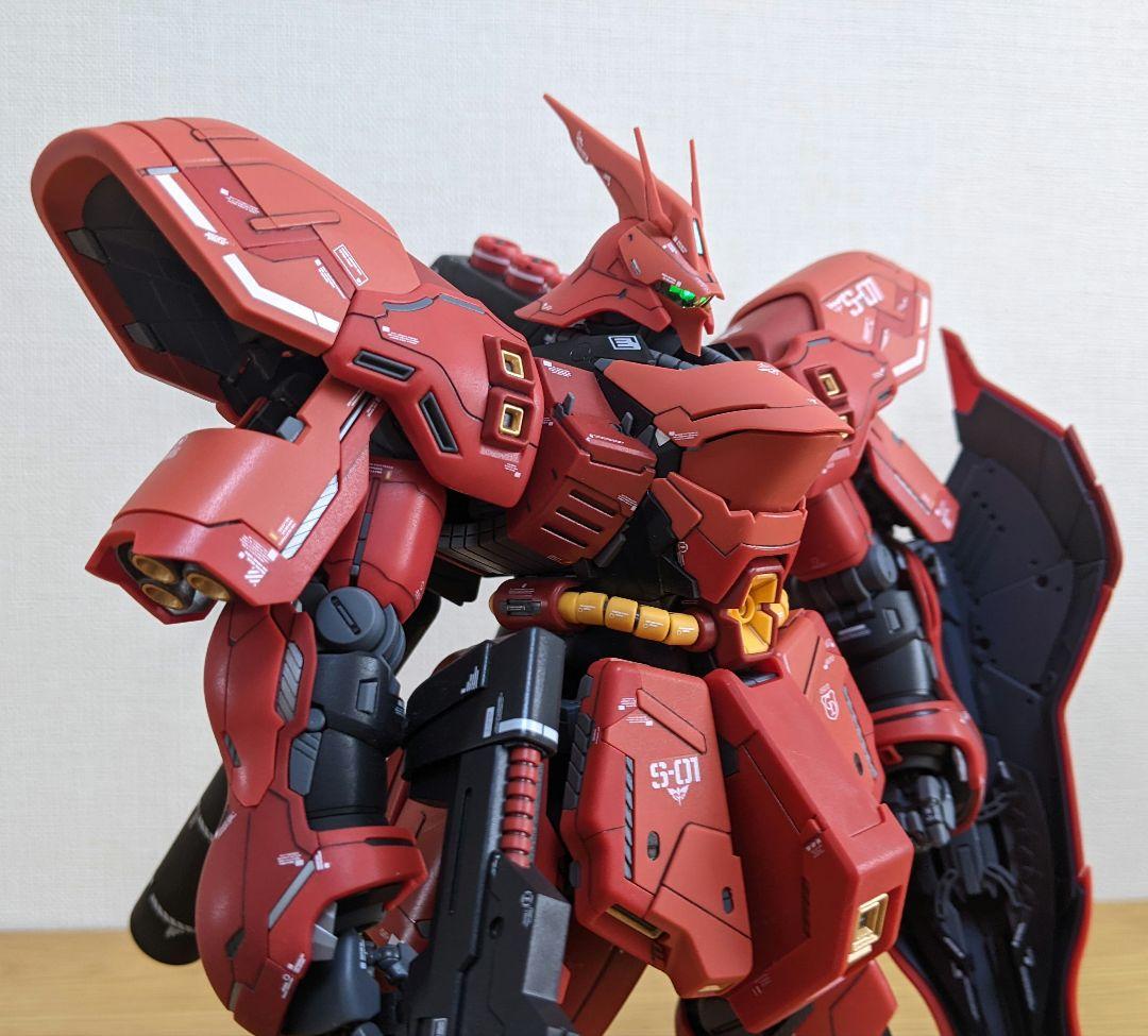 「アクシズ、行け！忌まわしい記憶と共に！」ガンプラ完成品MGサザビーver.ka