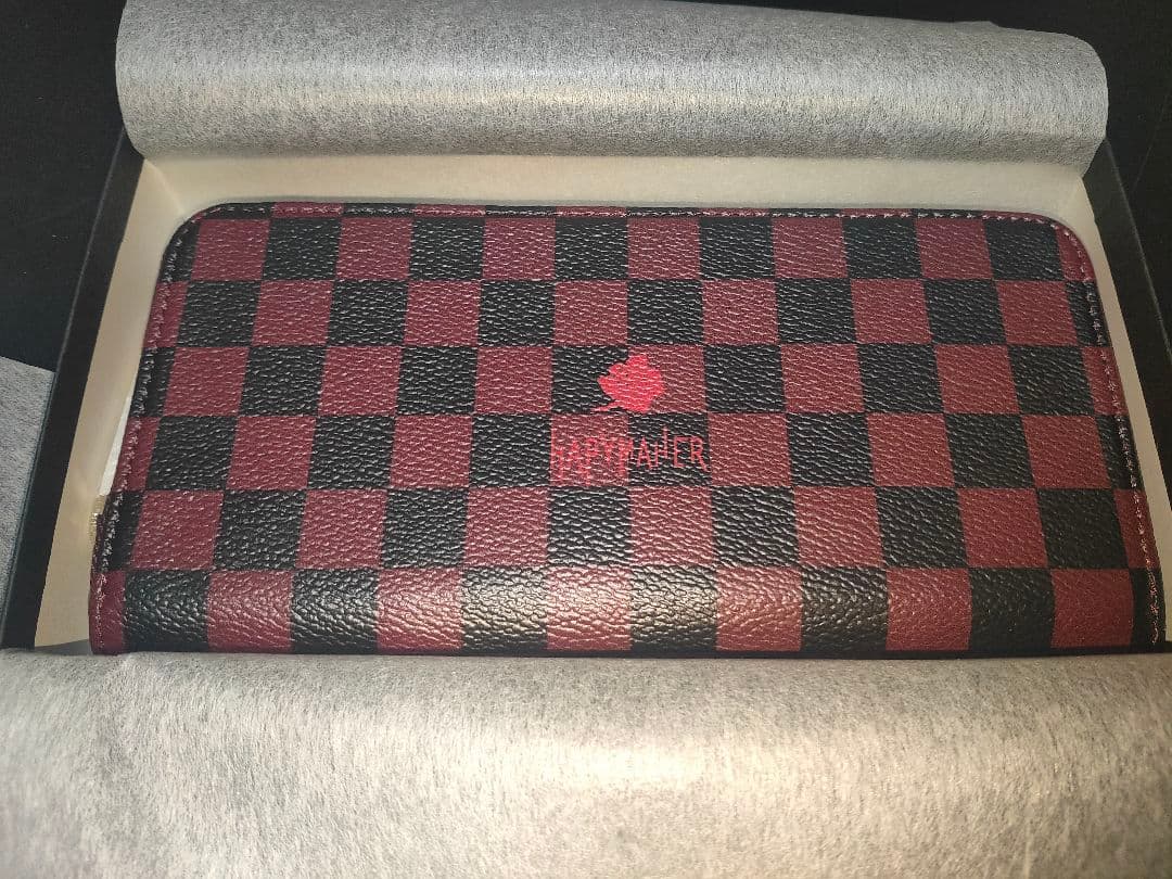 ハピメア 長財布 マルチケース パープルソフトウェア