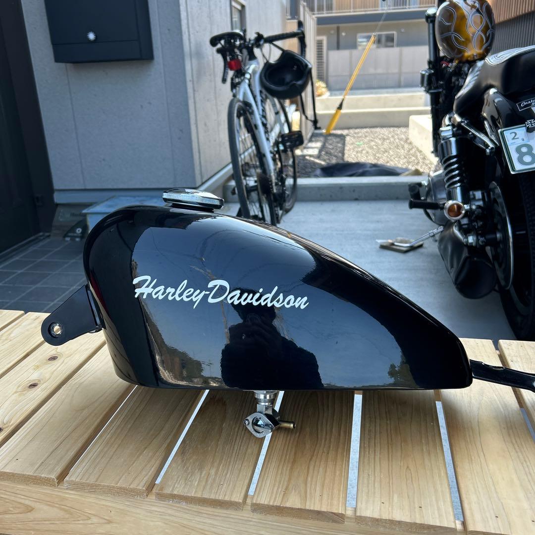 Harley Davidson 黒 タンク・スポーツタンク 値段交渉致します