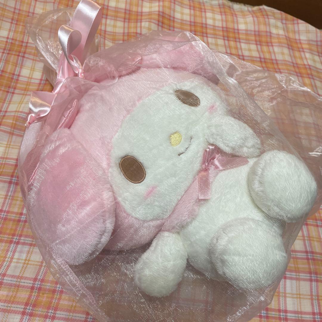 リズメロくじ ラストワン賞　ぬいぐるみ　マイメロ　マイメロディ　2015