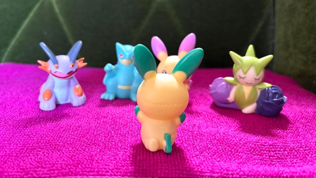 【限定品】ポケモンキッズ 色ちがい5体セット プラスル マイナン ジュカイン 他