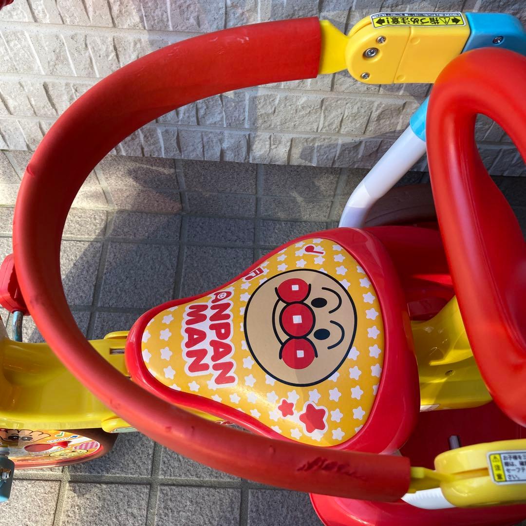 アンパンマン折りたたみ三輪車 オールインワンUP2