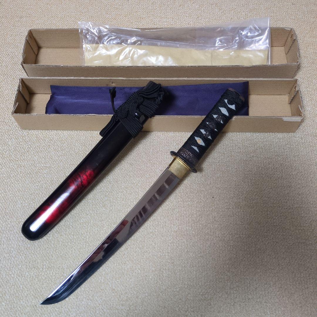 （美品）模造刀　マーブル（赤）