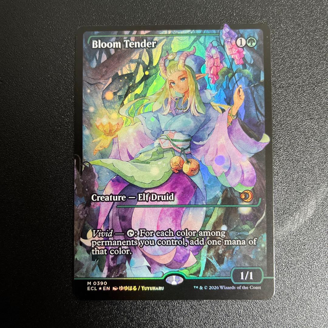 MTG【ショーケース】花を手入れする者/Bloom Tender【Foil】英語