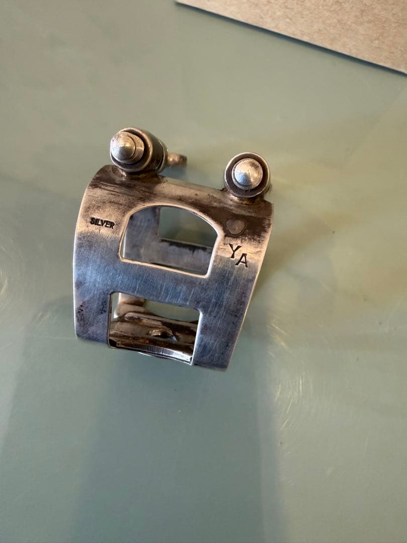 Woodstone アルトサックス用リガチャー YA silver 総銀製