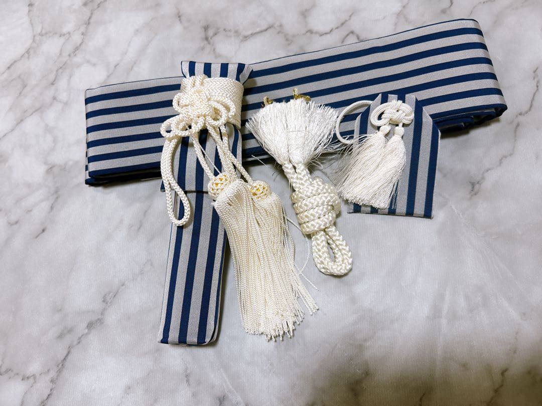 紺地縦縞袴♡七五三　5歳　男の子　フルセット　一式　鷹