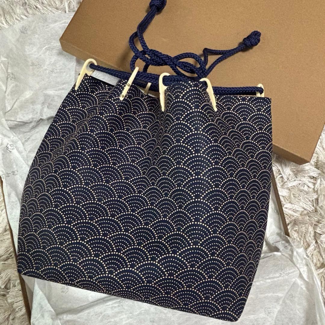 甲州印伝 印傳屋 信玄袋 巾着袋