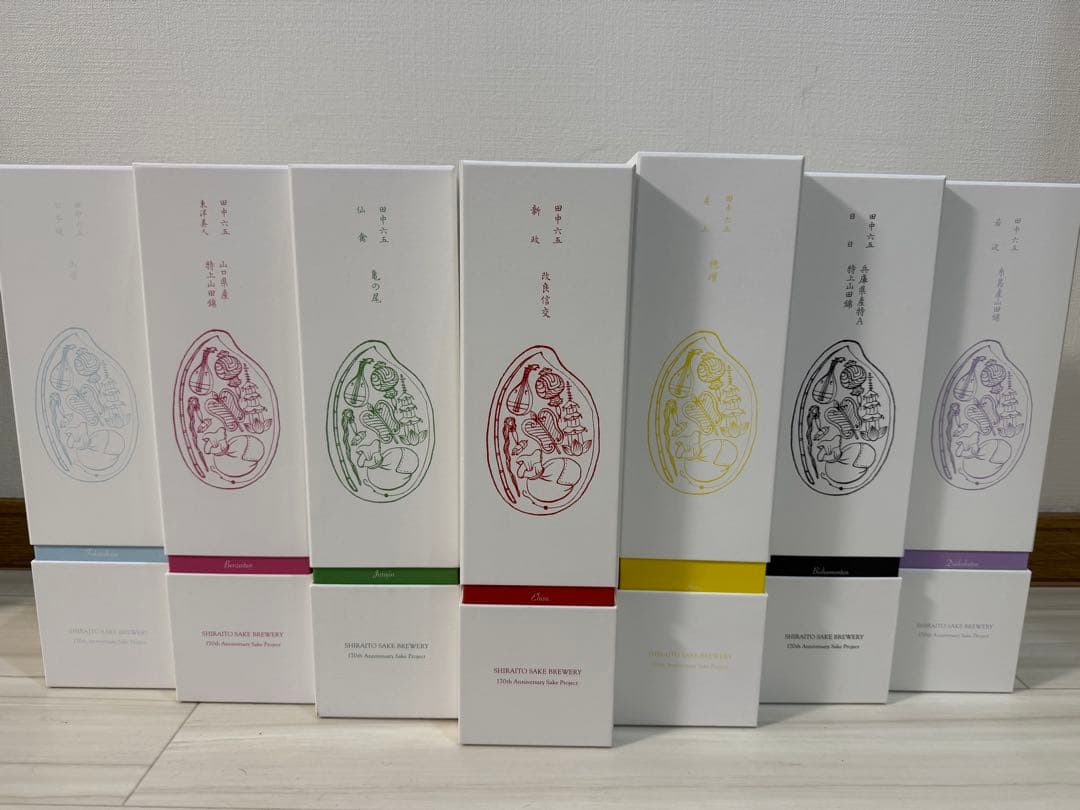 酒の七福神 7本セット 白糸酒造 (新政-恵比寿-入り)