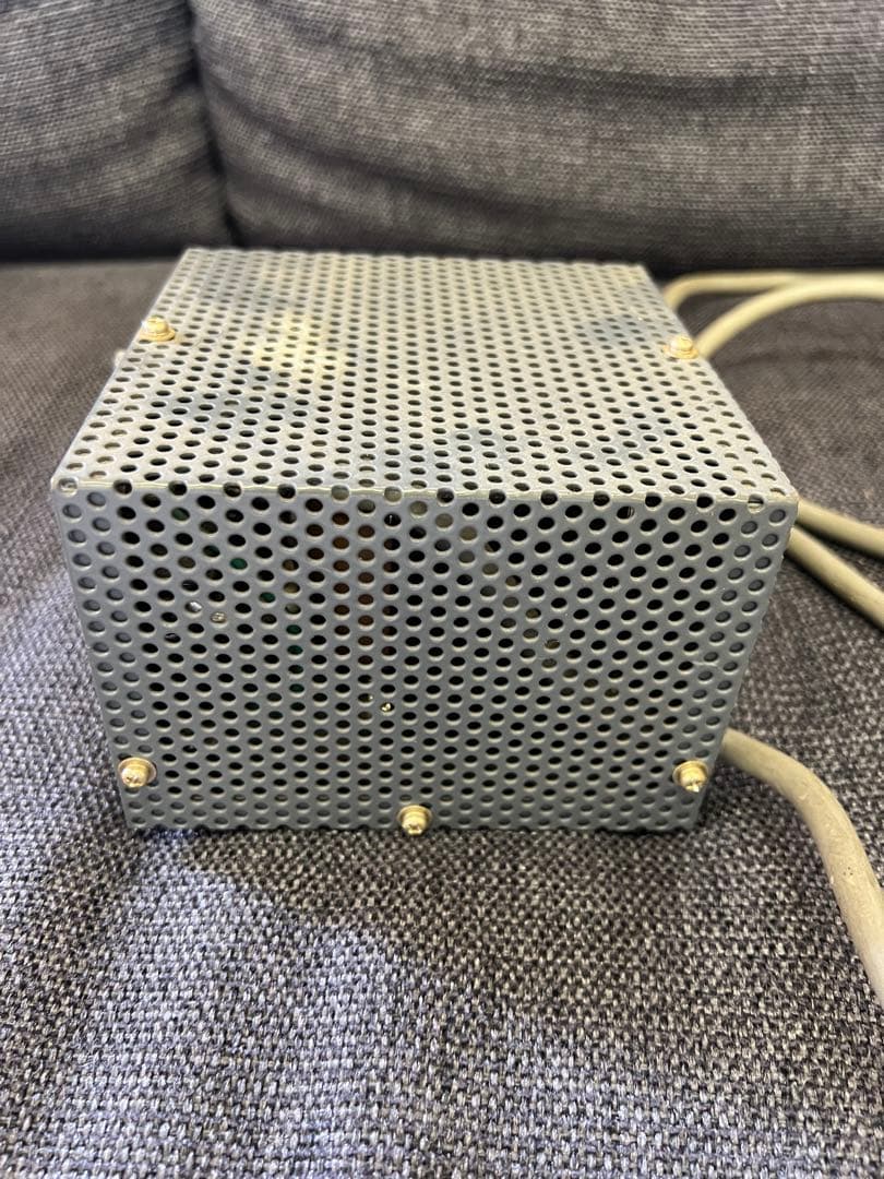 日本製 1986年代 電圧変換機 100V→117V 5A オーディオ用電源