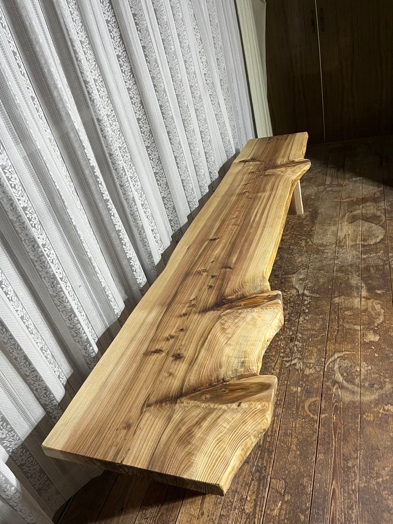 杉　ローテーブル　無垢材　一枚板　テーブル　ダイニングテーブル　机