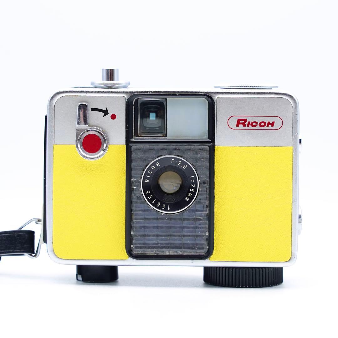 【動作確認・整備・清掃済み＊試写あり】黄色 リコーオートハーフS