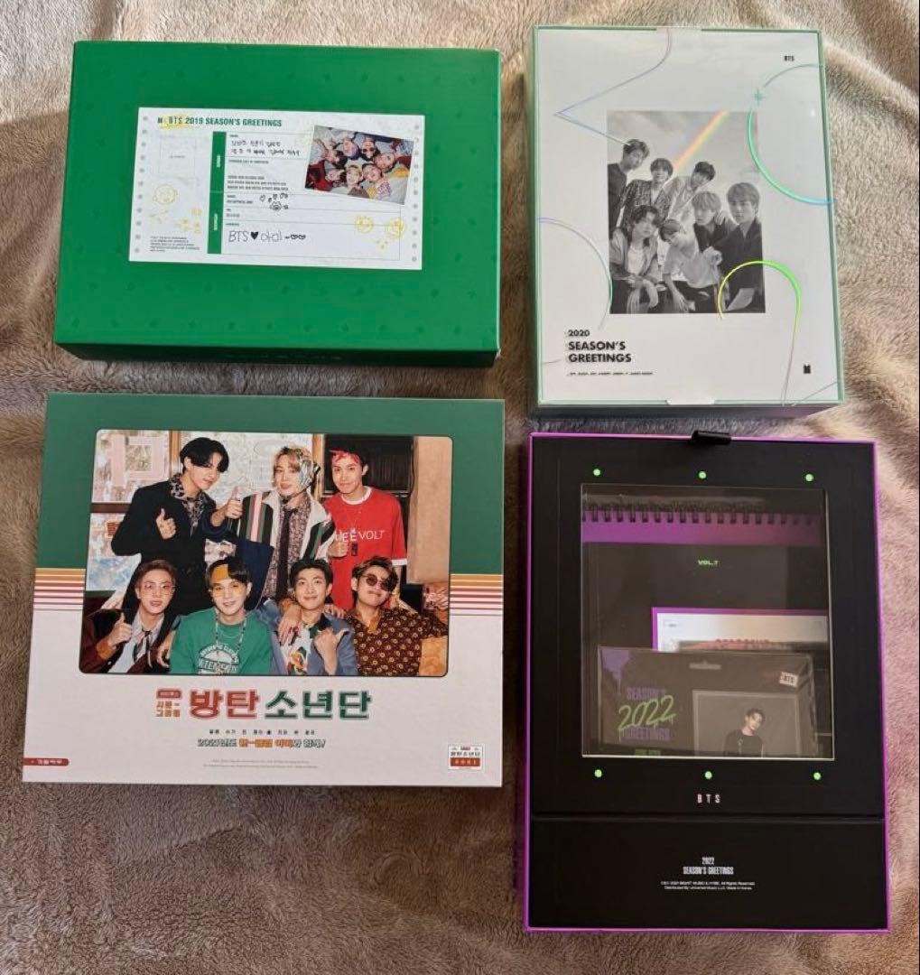 BTS シーズングリーティング　2019〜2022