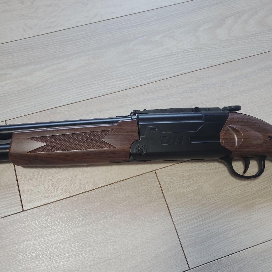 ショットガン風おもちゃ銃S686 エアガン 排莢再現 二連射