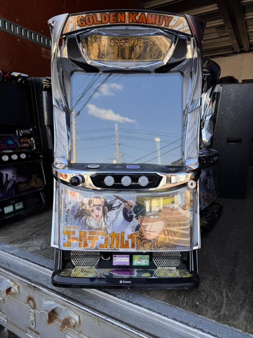 スマスロ実機　Ｌ パチスロゴールデンカムイ ＫＲ　簡易ユニットボリューム調整付