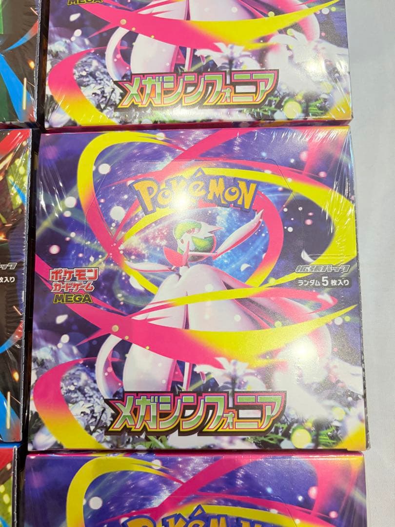 【シュリンク付き】メガブレイブ　メガシンフォニア　計6BOX