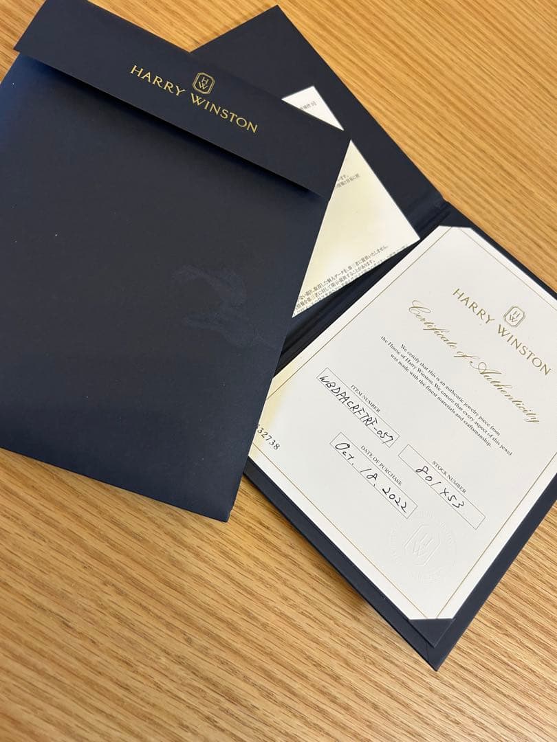 値下げ不可　ハリーウィンストン　トラフィック・アクセント・バンドリング