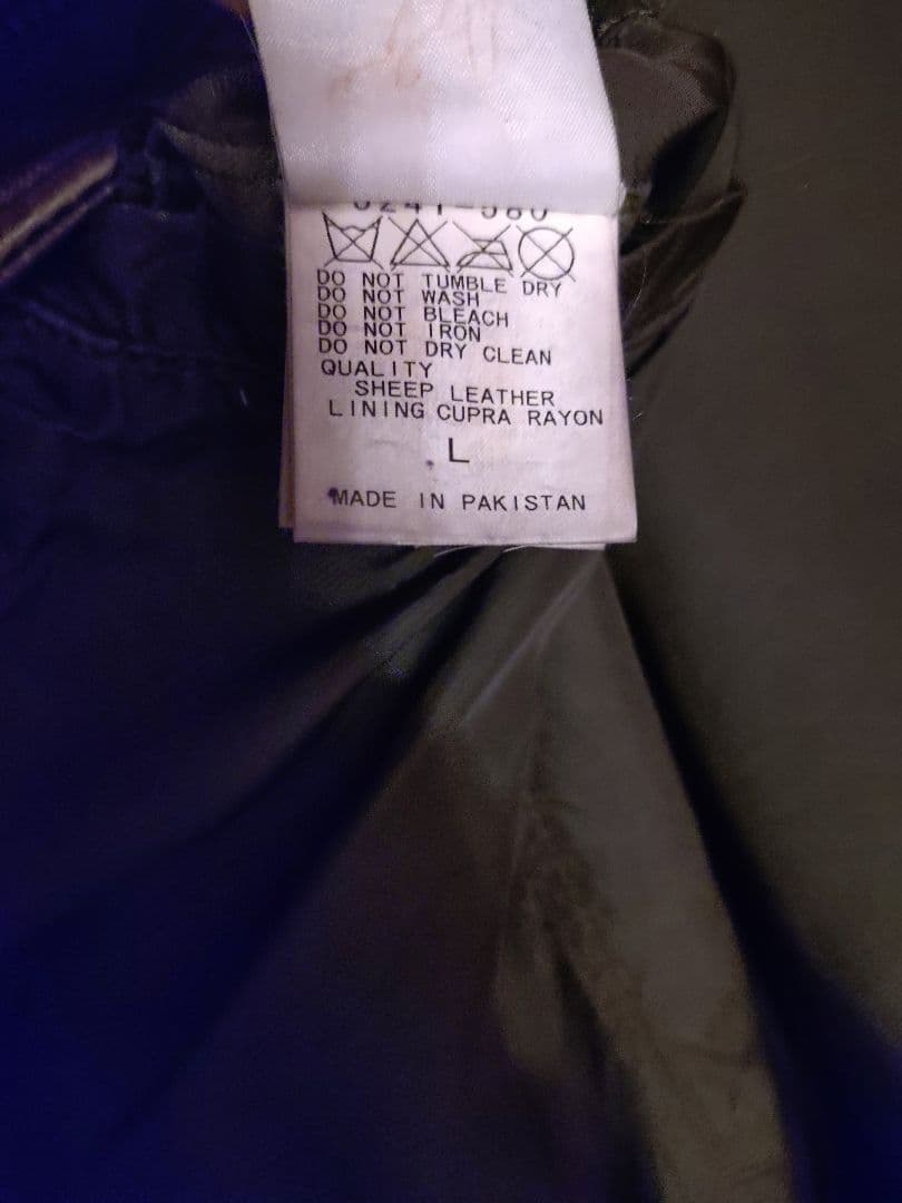 値下げ！sage de cret レザー ジャケット フライト サージュデクレ