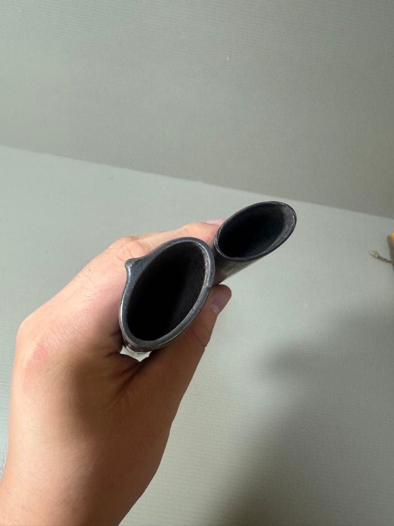 2124 時代物　煙道具　煙草入れ　キセル　2本